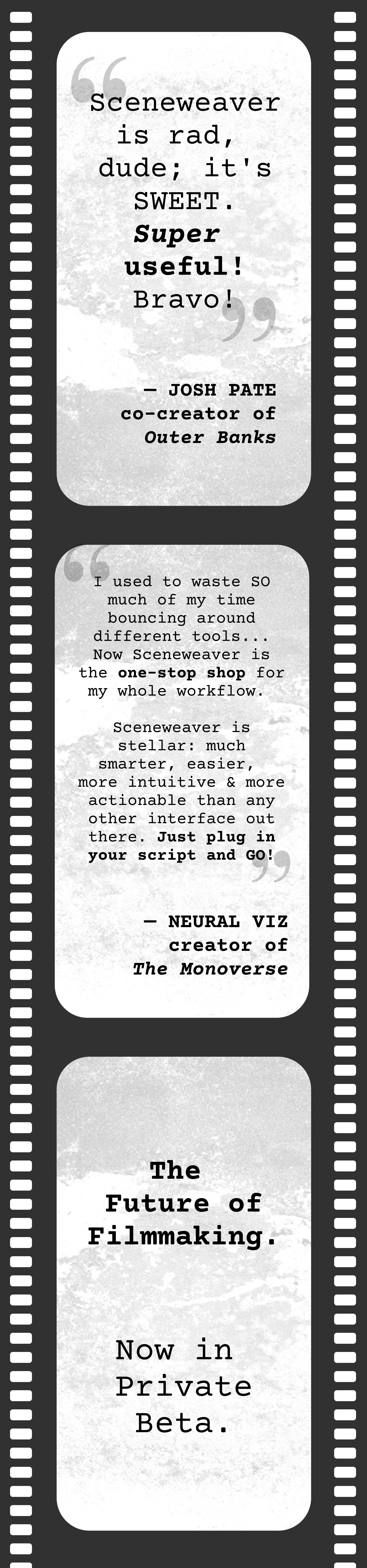 CinaMin Sceneweaver: The Future of Filmmaking